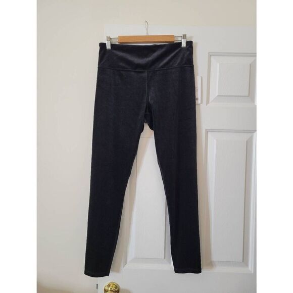 Athleta Elation Velvet Tight BLACK SIZE L $109 NWT - Picture 3 of 9
